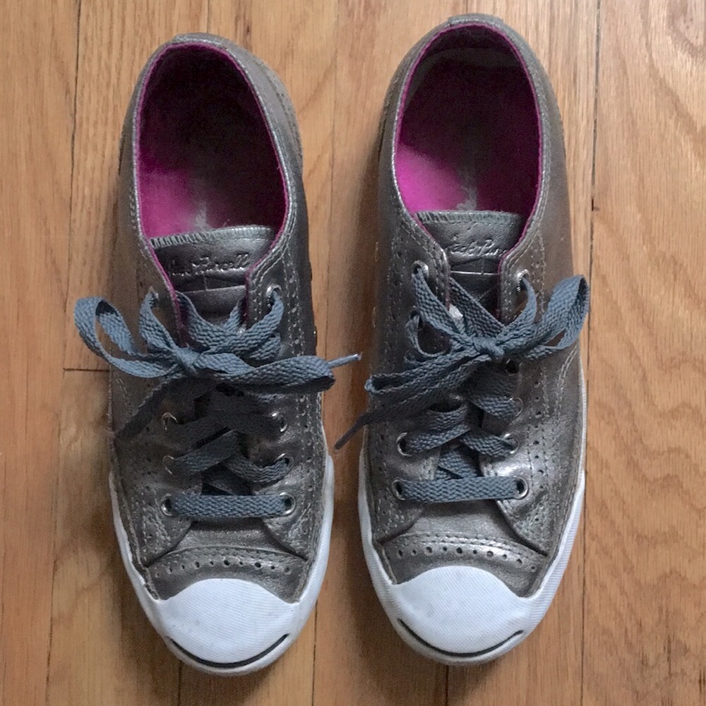 Metallic 💿 Jack Purcells!